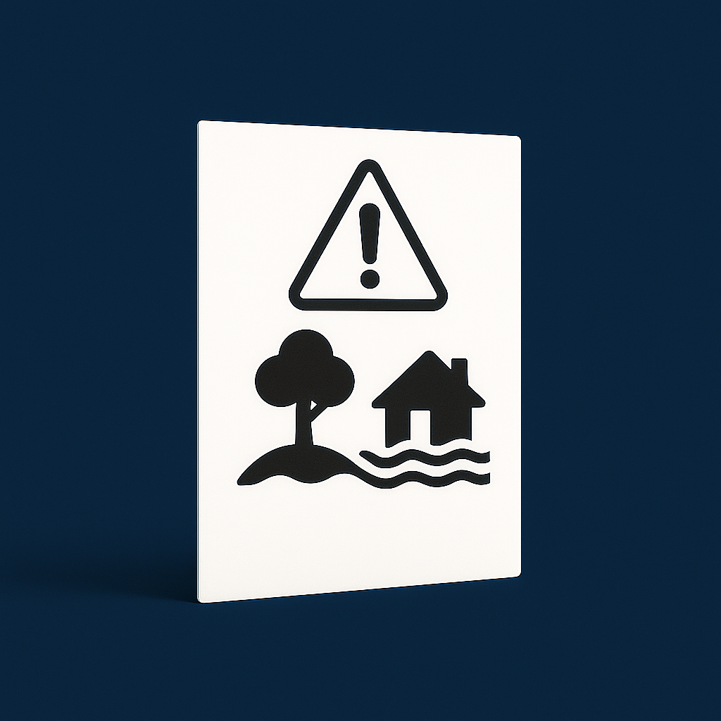 Illustration du rapport d’Étude des Risques et Pollutions (ERP) réalisée par NOUVAC pour les diagnostics immobiliers en France.