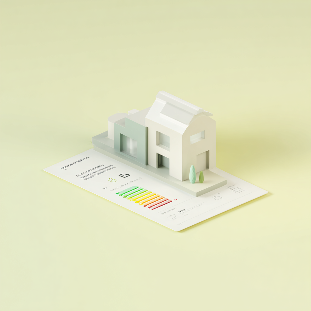 Illustration du service d’étude thermique RE2020 pour une construction neuve
